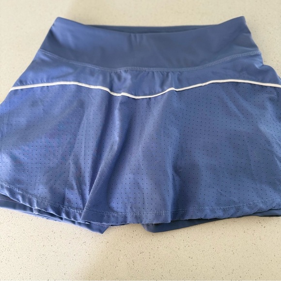 Mono B Blue Active Skort with Built-In Shorts Size Small - Picture 7 of 10